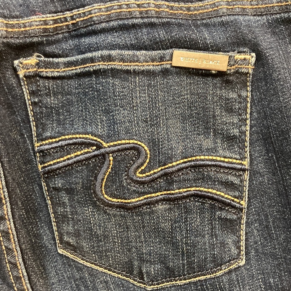 WHBM darkwash “noir” jeans - Picture 3 of 6